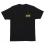 CREATURE BURNOUTZ PATCH S/S HEAVYWEIGHT T-SHIRT BLACK