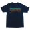 CREATURE LOGO S/S HEAVYWEIGHT T-SHIRT NAVY W/TEAL