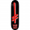 DEATHWISH GANG LOGO BLACK/RED DECK 8.6