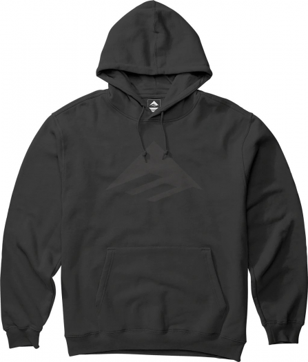 EMERICA STEALTH TRIANGLE HOODIE BLACK