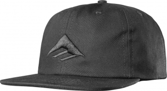 EMERICA STEALTH TRIANGLE SNAPBACK BLACK
