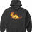 EMERICA TRIANGLE BLAZE HOODIE BLACK