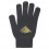 EMERICA TRIANGLE KNIT GLOVE BLACK