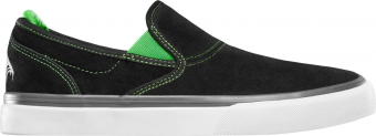 EMERICA WINO G6 SLIP ON X CREATURE BLK/GREEN