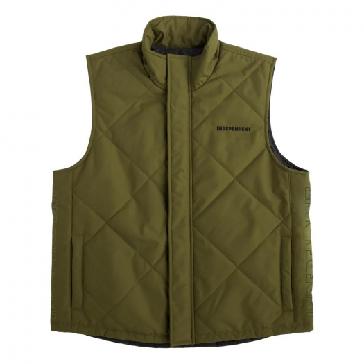 INDEPENDENT HOLLOWAY VEST WORK OLIVE