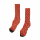 INDEPENDENT REPEAT CROSS CREW SOCKS BLACK/RED 9-11 MENS