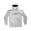 LAKAI STACKED P/O HOOD HEATHER GREY