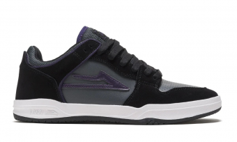 LAKAI TELFORD LOW BLACK/GREY SUEDE