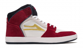 LAKAI TELFORD RED/NAVY SUEDE