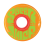 OJ WHEELS 55MM MINI SUPER JUICE ORANGE/GREEN 78A