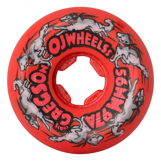 OJ WHEELS 56MM GREGSON MASHER II 50/50 SPLIT ELITE 97A