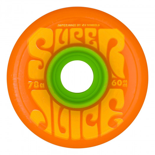 OJ WHEELS 60MM SUPER JUICE CITRUS 78A