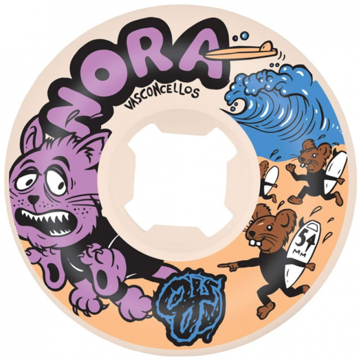 OJ WHEELS NORA 54MM SURFS UP 2 ELITE EZ EDGE 101A
