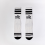 PROP SOCKS THE OG ONE BLK/WHT