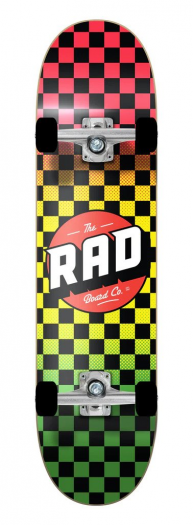 RAD RASTA FADE COMPLETE SKATEBOARD