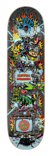 SANTA CRUZ BRAUN GAME OVER EVERSLICK DECK 8.25