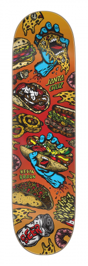SANTA CRUZ BRAUN SNACK EVERSLICK DECK 8.25
