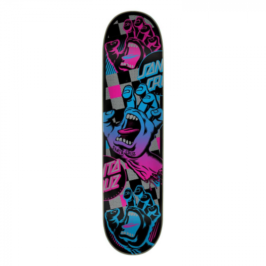 SANTA CRUZ CHECK TRAP HAND 7PLY BIRCH DECK 7.75