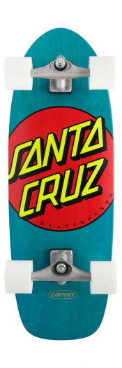 SANTA CRUZ CLASSIC DOT PIG CARVER SURF SKATE CRUZER 10.54