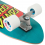 SANTA CRUZ CLASSIC DOT PIG CARVER SURF SKATE CRUZER 10.54