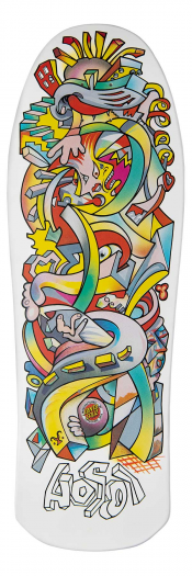 SANTA CRUZ HOSOI PICASSO REISSUE DECK 10.26