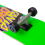 SANTA CRUZ RAD DOT MICRO SKATE COMPLETE 7.50