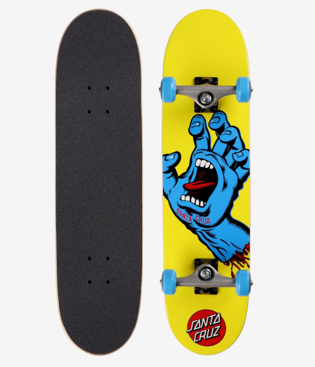 SANTA CRUZ SCREAMING HAND MINI SK8 COMPLETE 7.75