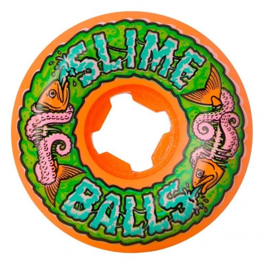 SLIME BALLS 56MM FISH BALLS SPEED BALLS ORANGE 99A