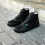TRUE ASTORIA HI BLACK/BLACK CANVAS
