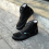 TRUE ASTORIA HI BLACK/BLACK CANVAS